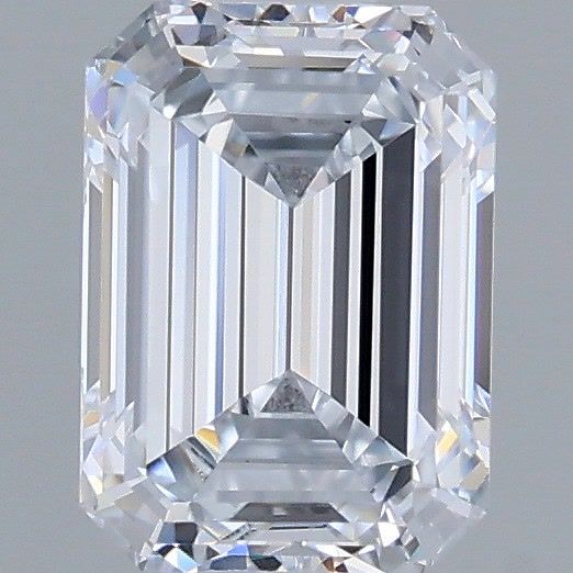 1.02 Carat Emerald Shaped, Very Good Cut, D Color, IF Clarity, IGI Certified Lab Grown Diamond