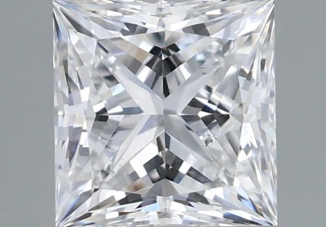 1.05 Carat Princess Shaped, Ideal Cut, D Color, VS2 Clarity, IGI Certified Lab Grown Diamond
