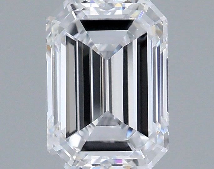 1.04 Carat Emerald Shaped, Very Good Cut, D Color, VS1 Clarity, IGI Certified Lab Grown Diamond