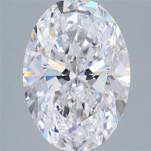 2.76 Carat Oval Shaped, Very Good Cut, D Color, VVS2 Clarity, IGI Certified Lab Grown Diamond