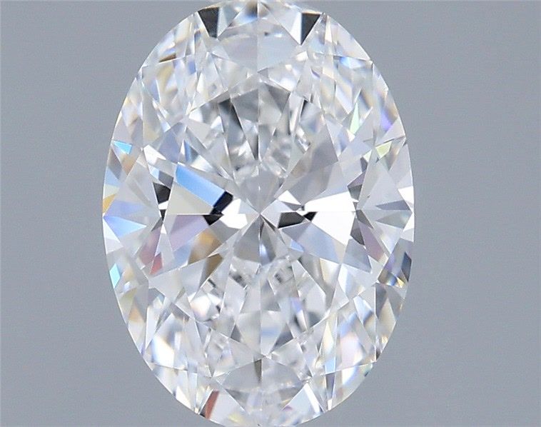 1.53 Carat Oval Shaped, Very Good Cut, D Color, VVS2 Clarity, IGI Certified Lab Grown Diamond