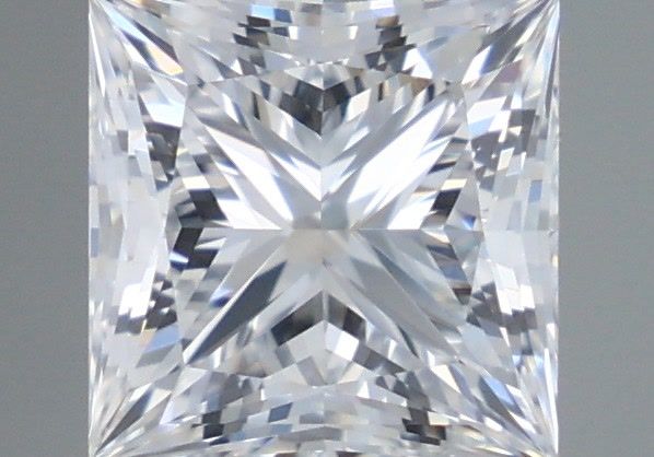 1.20 Carat Princess Shaped, Ideal Cut, D Color, VVS2 Clarity, IGI Certified Lab Grown Diamond