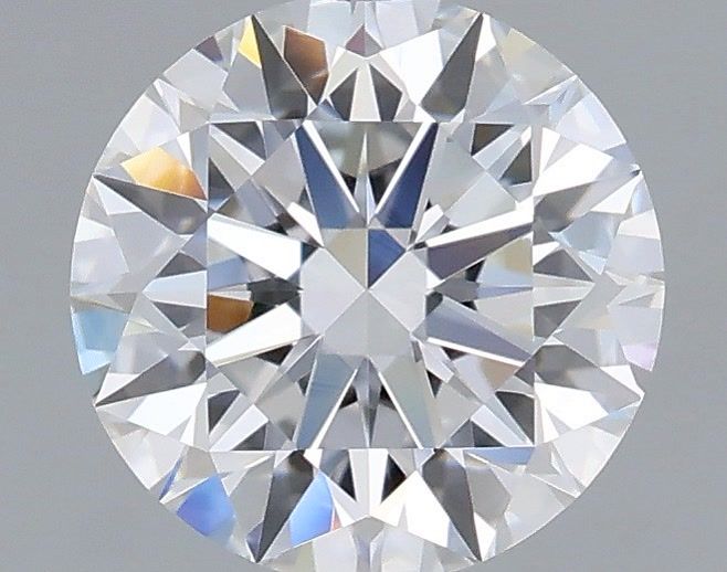 1.24 Carat Round Shaped, Ideal Cut, D Color, VVS2 Clarity, IGI Certified Lab Grown Diamond