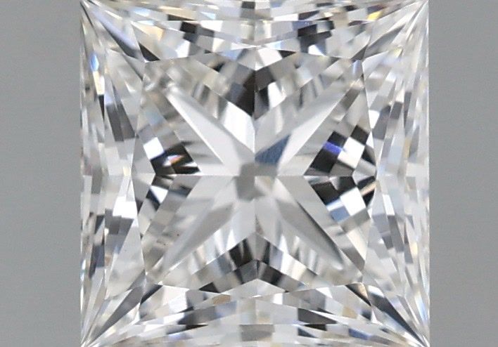 2.03 Carat Princess Shaped, Ideal Cut, G Color, VS1 Clarity, IGI Certified Lab Grown Diamond