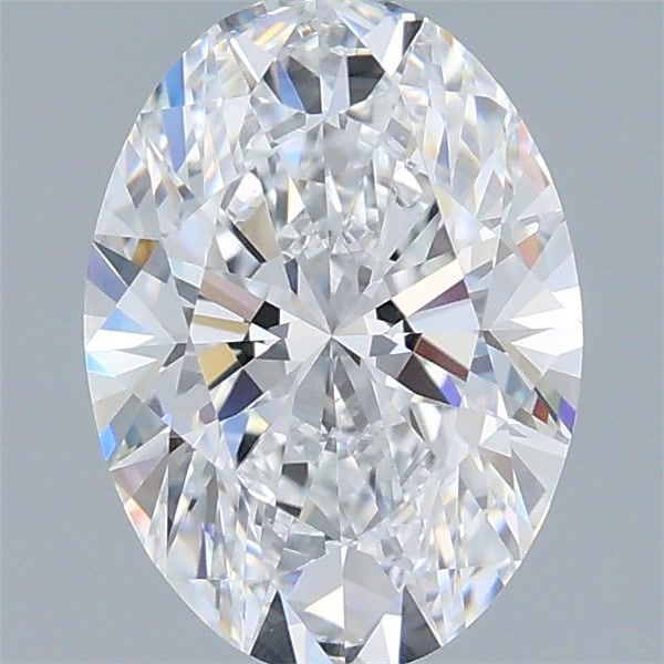 2.06 Carat Oval Shaped, Very Good Cut, D Color, VVS2 Clarity, IGI Certified Lab Grown Diamond