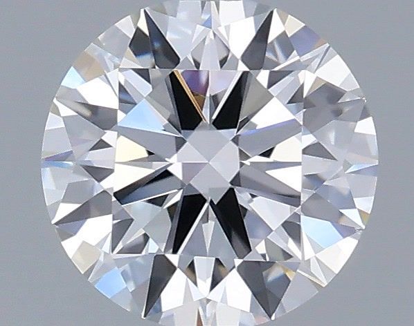 1.07 Carat Round Shaped, Ideal Cut, D Color, VS1 Clarity, IGI Certified Lab Grown Diamond
