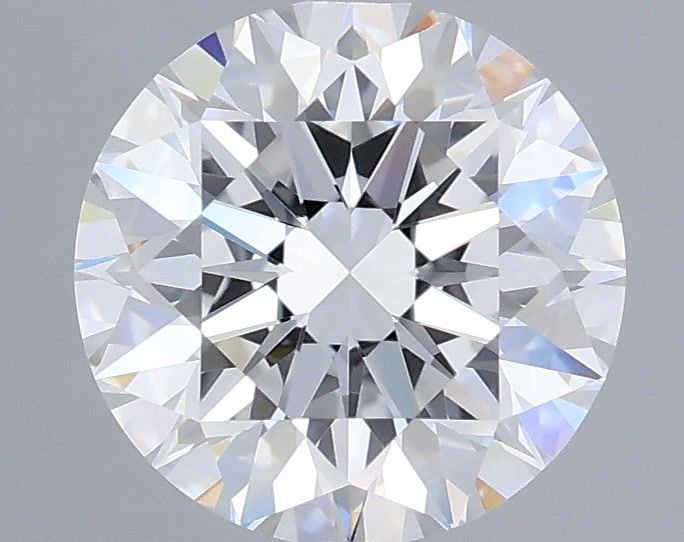 1.76 Carat Round Shaped, Excellent Cut, D Color, VVS2 Clarity, IGI Certified Lab Grown Diamond