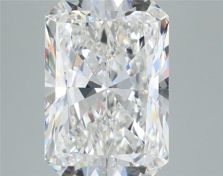 8.41 Carat Radiant Shaped, Ideal Cut, G Color, VVS2 Clarity, IGI Certified Lab Grown Diamond