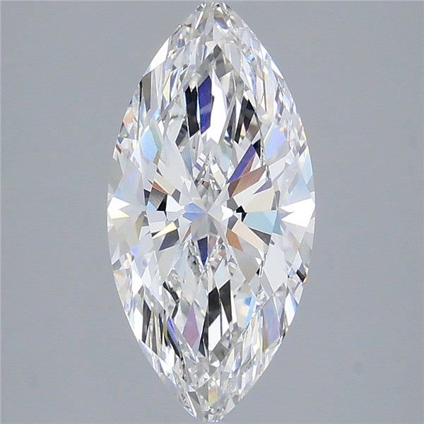 3.50 Carat Marquise Shaped, Ideal Cut, F Color, VVS2 Clarity, IGI Certified Lab Grown Diamond