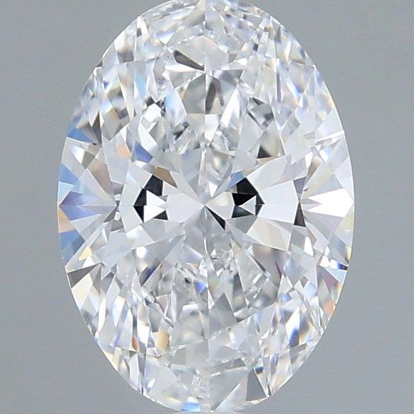 1.41 Carat Oval Shaped, Very Good Cut, D Color, VVS1 Clarity, IGI Certified Lab Grown Diamond