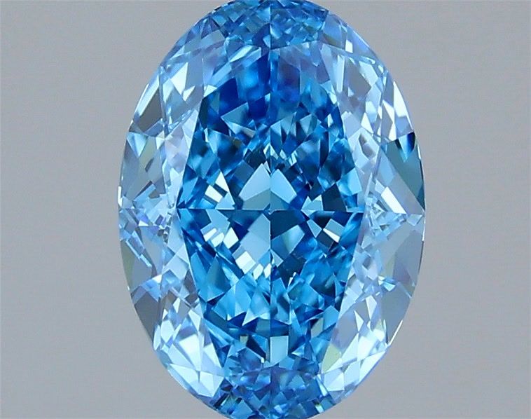 2.04 Carat Oval Shaped, Excellent Cut, VVS2 Clarity, IGI Certified Lab Grown Diamond
