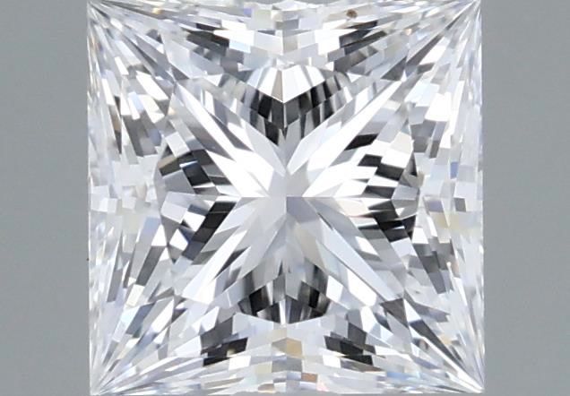 1.06 Carat Princess Shaped, Ideal Cut, D Color, IF Clarity, IGI Certified Lab Grown Diamond