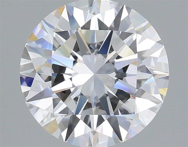 3.02 Carat Round Shaped, Excellent Cut, F Color, VS1 Clarity, IGI Certified Lab Grown Diamond