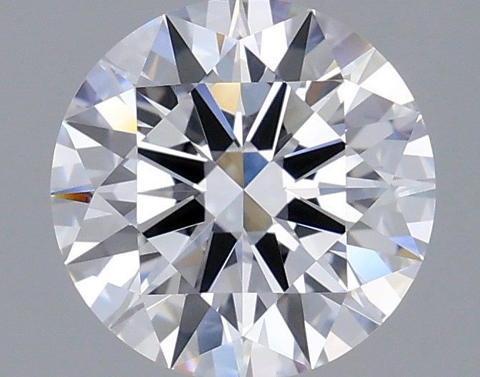 2.05 Carat Round Shaped, Excellent Cut, D Color, VS1 Clarity, IGI Certified Lab Grown Diamond