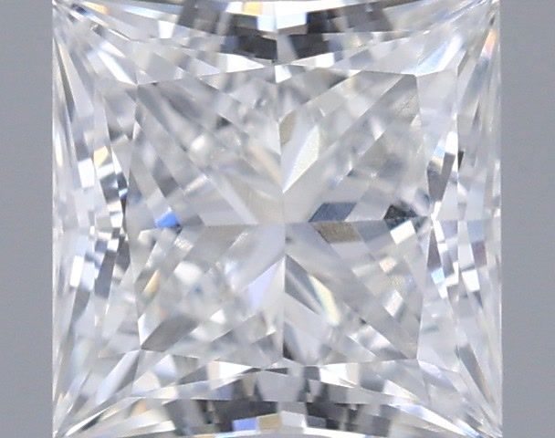 0.78 Carat Princess Shaped, Very Good Cut, D Color, VVS1 Clarity, IGI Certified Lab Grown Diamond