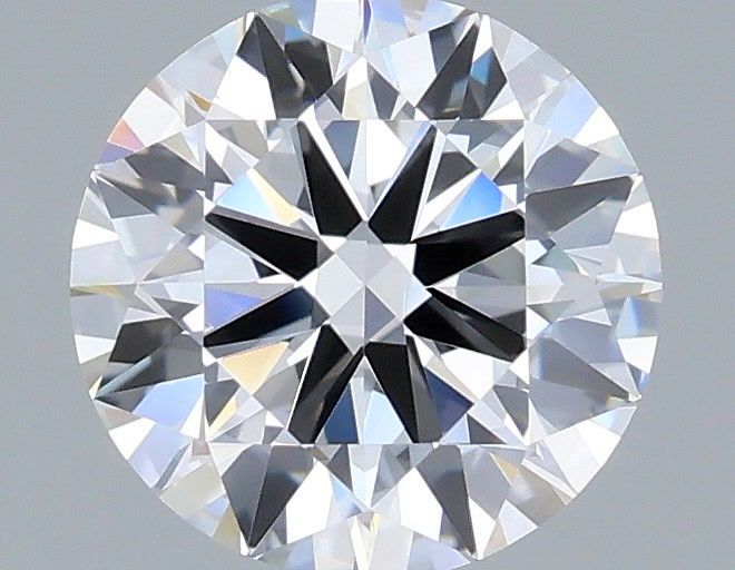 1.35 Carat Round Shaped, Ideal Cut, D Color, VS2 Clarity, IGI Certified Lab Grown Diamond