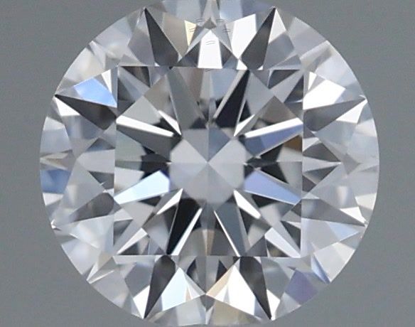 0.49 Carat Round Shaped, Excellent Cut, D Color, VS1 Clarity, IGI Certified Lab Grown Diamond