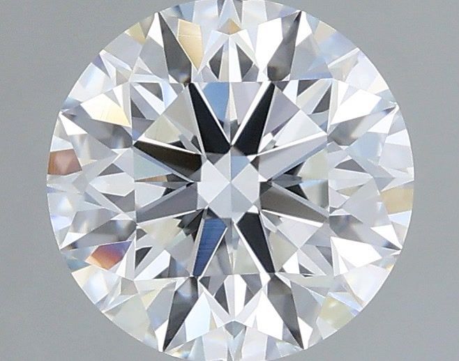 1.33 Carat Round Shaped, Excellent Cut, D Color, VVS2 Clarity, IGI Certified Lab Grown Diamond