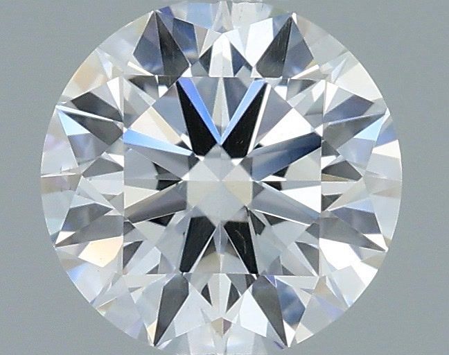 0.56 Carat Round Shaped, Ideal Cut, D Color, SI1 Clarity, IGI Certified Lab Grown Diamond