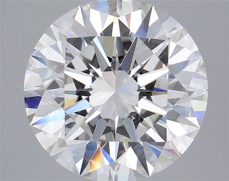 4.84 Carat Round Shaped, Ideal Cut, E Color, VVS2 Clarity, IGI Certified Lab Grown Diamond