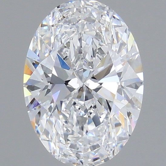 1.65 Carat Oval Shaped, Very Good Cut, D Color, VVS2 Clarity, IGI Certified Lab Grown Diamond