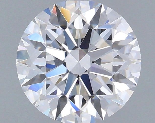 1.06 Carat Round Shaped, Ideal Cut, D Color, IF Clarity, IGI Certified Lab Grown Diamond