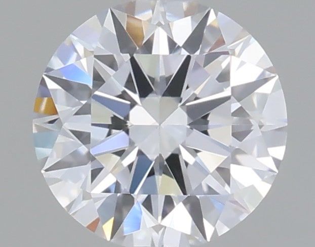 0.51 Carat Round Shaped, Ideal Cut, D Color, VS2 Clarity, IGI Certified Lab Grown Diamond