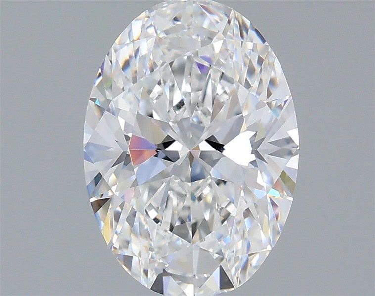 1.71 Carat Oval Shaped, Very Good Cut, D Color, FL Clarity, IGI Certified Lab Grown Diamond