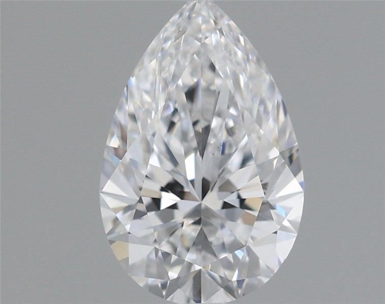 0.98 Carat Pear Shaped, Ideal Cut, D Color, VS1 Clarity, IGI Certified Lab Grown Diamond
