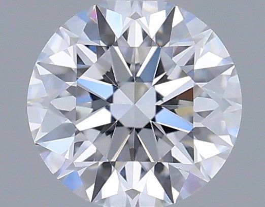 0.33 Carat Round Shaped, Ideal Cut, D Color, VVS2 Clarity, IGI Certified Lab Grown Diamond