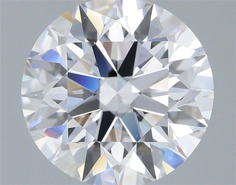 2.57 Carat Round Shaped, Ideal Cut, D Color, VS2 Clarity, IGI Certified Lab Grown Diamond