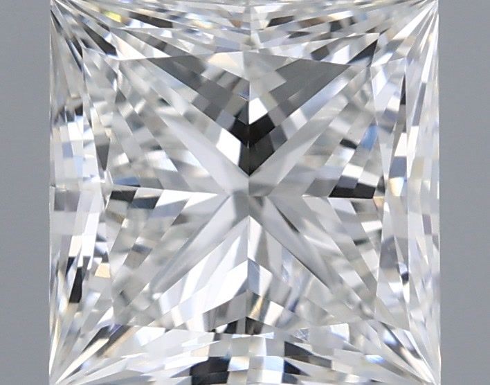 1.72 Carat Princess Shaped, Very Good Cut, E Color, VVS2 Clarity, IGI Certified Lab Grown Diamond