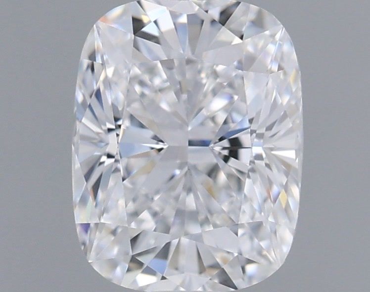 1.00 Carat Cushion Shaped, Ideal Cut, D Color, VVS2 Clarity, IGI Certified Lab Grown Diamond