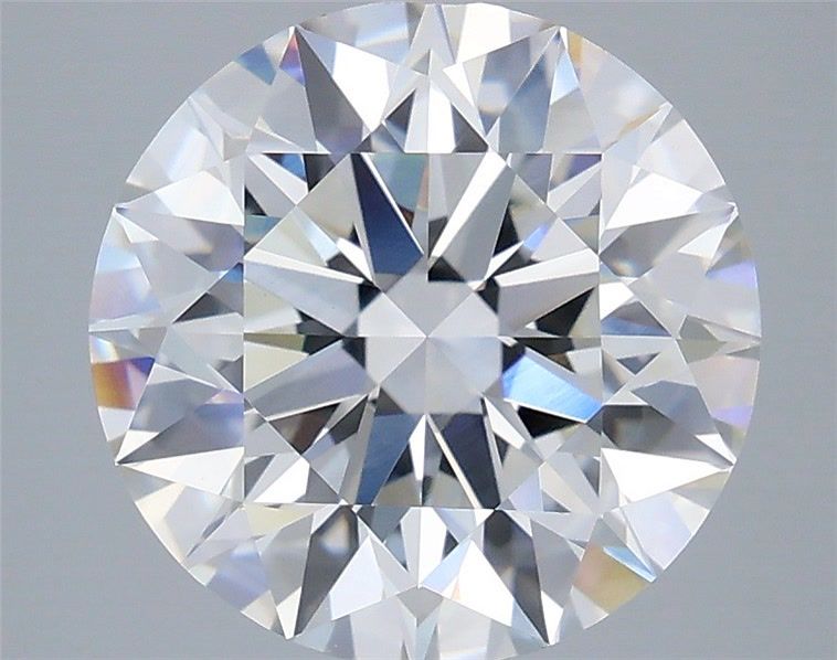 5.09 Carat Round Shaped, Ideal Cut, G Color, VVS2 Clarity, IGI Certified Lab Grown Diamond