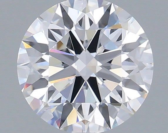 1.07 Carat Round Shaped, Ideal Cut, D Color, VVS2 Clarity, IGI Certified Lab Grown Diamond