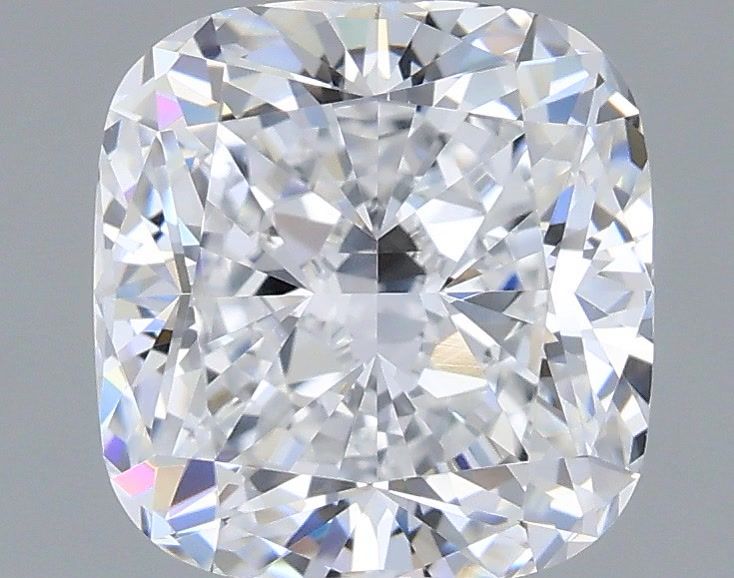 1.52 Carat Cushion Shaped, Very Good Cut, D Color, VVS2 Clarity, IGI Certified Lab Grown Diamond