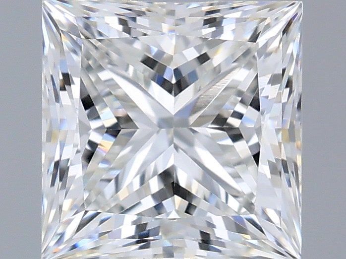 1.10 Carat Princess Shaped, Very Good Cut, E Color, VVS2 Clarity, IGI Certified Lab Grown Diamond