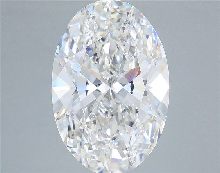8.03 Carat Oval Shaped, Very Good Cut, F Color, VVS2 Clarity, IGI Certified Lab Grown Diamond