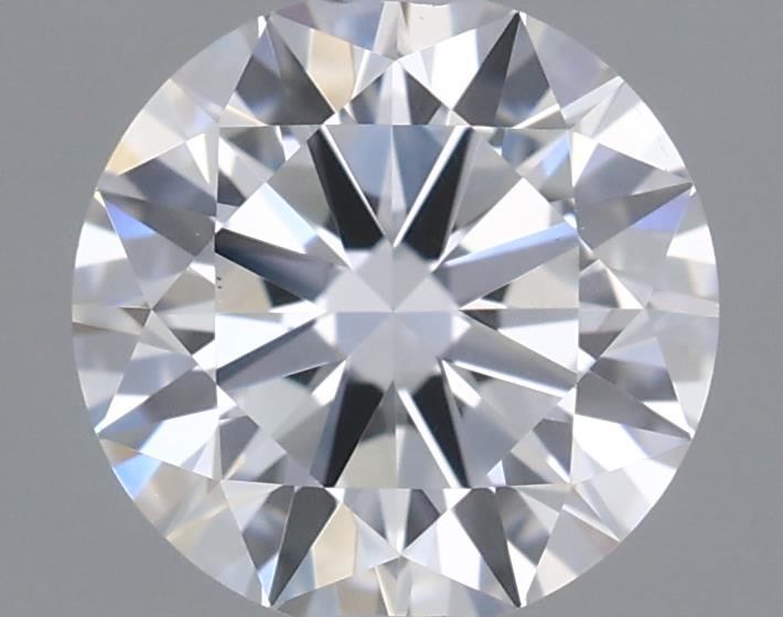 0.60 Carat Round Shaped, Excellent Cut, D Color, VS2 Clarity, IGI Certified Lab Grown Diamond