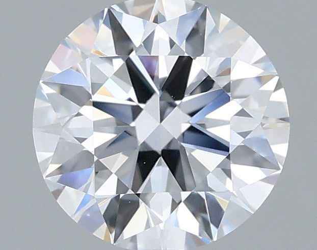 1.03 Carat Round Shaped, Ideal Cut, D Color, VVS2 Clarity, IGI Certified Lab Grown Diamond