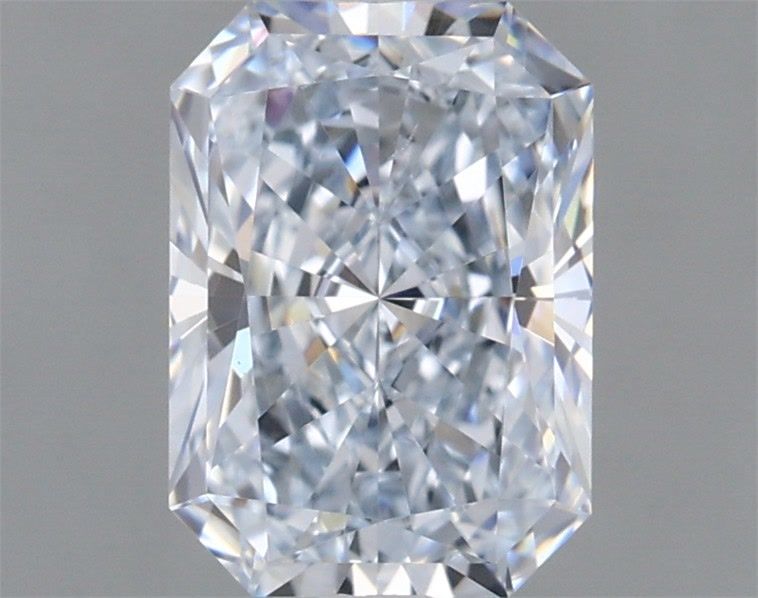 1.21 Carat Radiant Shaped, Ideal Cut, F Color, VS2 Clarity, IGI Certified Lab Grown Diamond