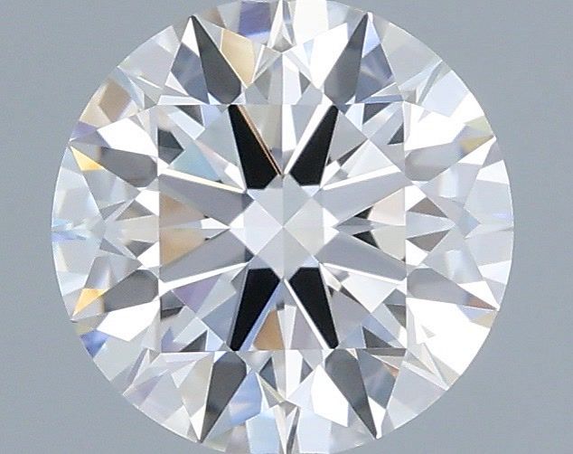 1.04 Carat Round Shaped, Ideal Cut, D Color, VVS2 Clarity, IGI Certified Lab Grown Diamond
