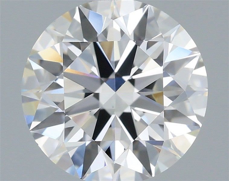 2.08 Carat Round Shaped, Ideal Cut, G Color, VS1 Clarity, IGI Certified Lab Grown Diamond