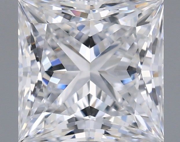 1.20 Carat Princess Shaped, Ideal Cut, E Color, VVS2 Clarity, IGI Certified Lab Grown Diamond