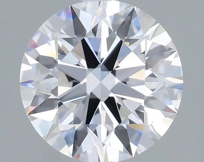 1.08 Carat Round Shaped, Ideal Cut, D Color, VVS2 Clarity, IGI Certified Lab Grown Diamond