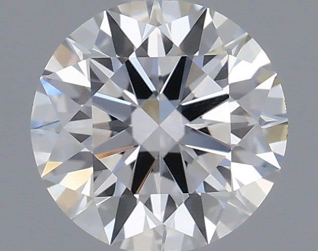 0.51 Carat Round Shaped, Ideal Cut, D Color, VS2 Clarity, IGI Certified Lab Grown Diamond