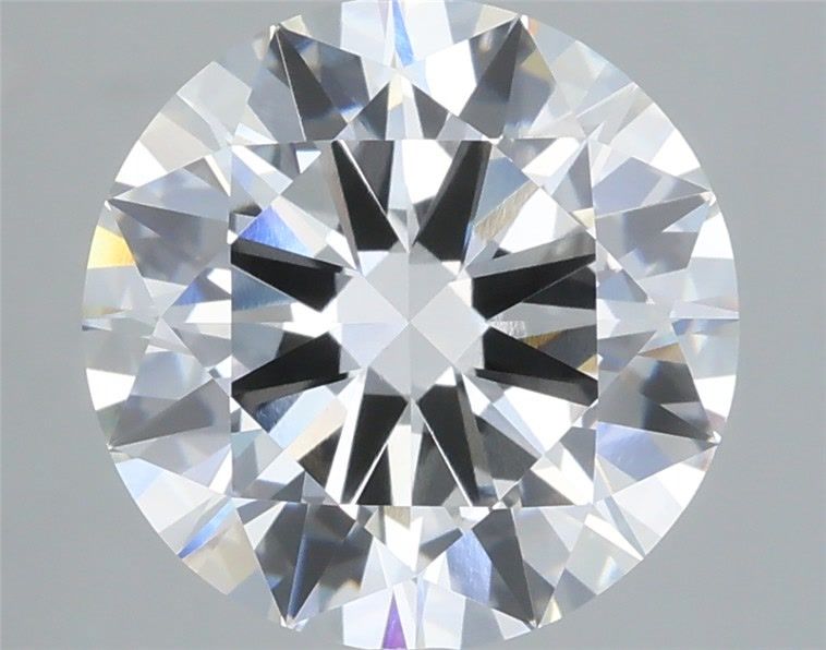 3.96 Carat Round Shaped, Excellent Cut, F Color, VVS2 Clarity, IGI Certified Lab Grown Diamond