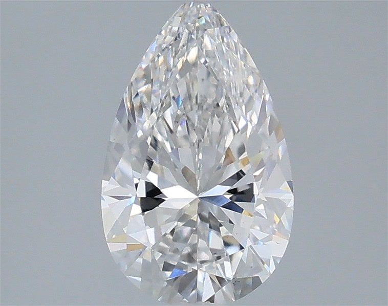 1.36 Carat Pear Shaped, Very Good Cut, D Color, VS1 Clarity, IGI Certified Lab Grown Diamond