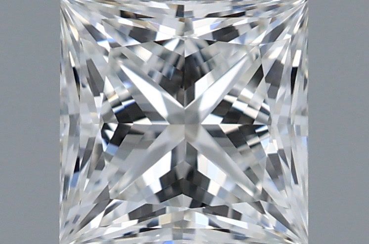 1.05 Carat Princess Shaped, Ideal Cut, E Color, VVS1 Clarity, IGI Certified Lab Grown Diamond