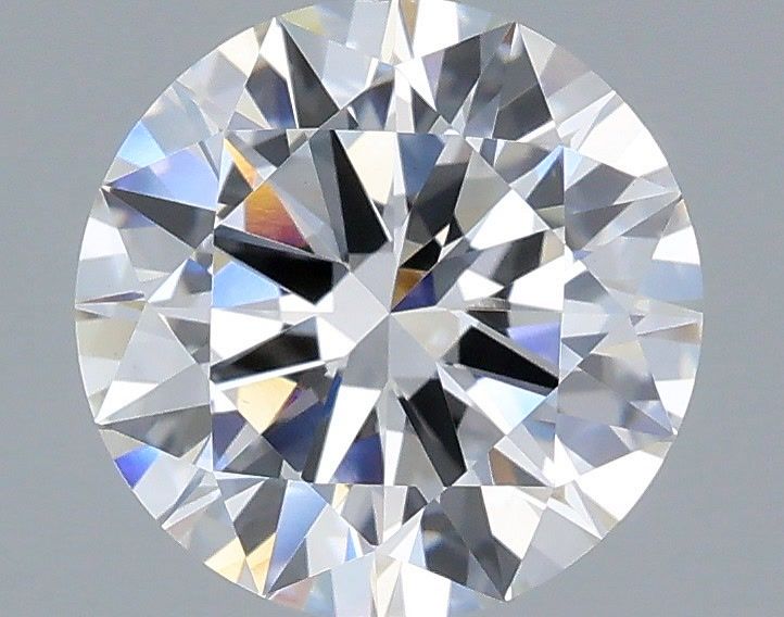 2.01 Carat Round Shaped, Excellent Cut, E Color, VVS2 Clarity, IGI Certified Lab Grown Diamond